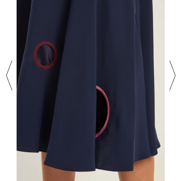 Roksanda Carson circle reverse applique skirt. - Picture 4 of 8